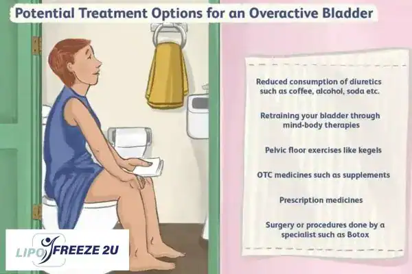 image of woman on toilet because of an overactive bladder Derby